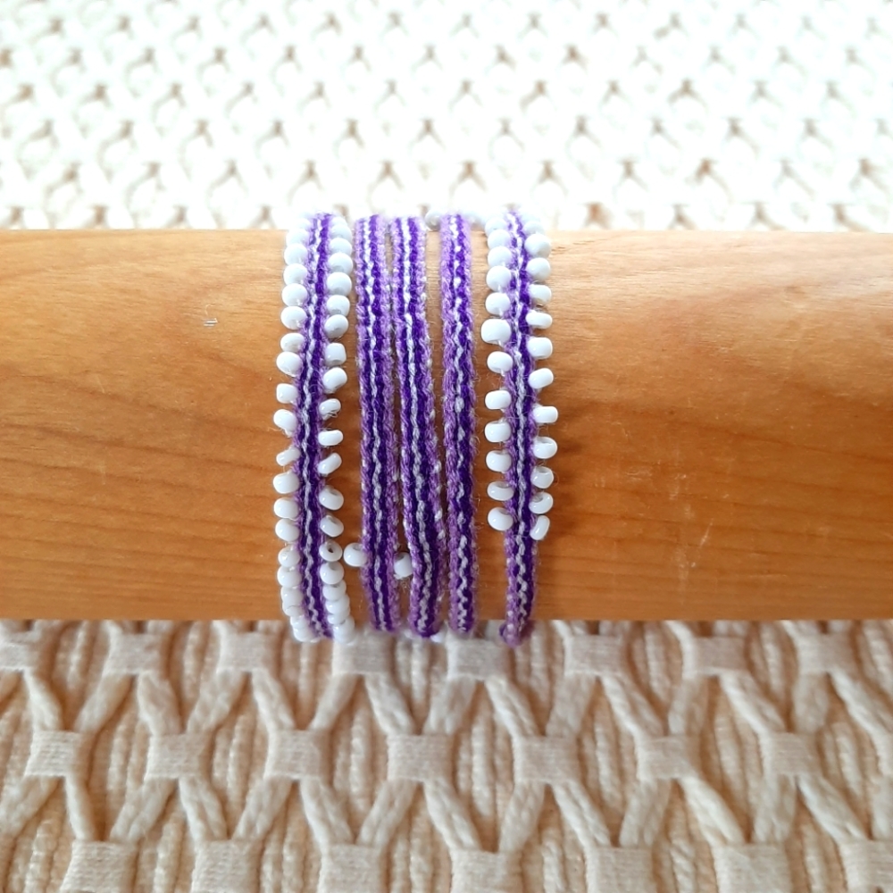 Handcrafted Watana Beaded Wrap Bracelet